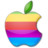Apple multicolor Icon